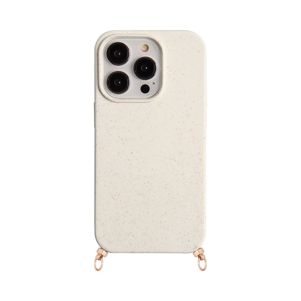 Biodegradable phone case with rings