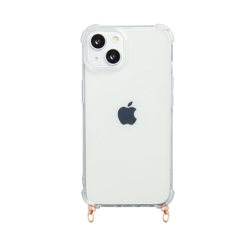 Phone case with rings