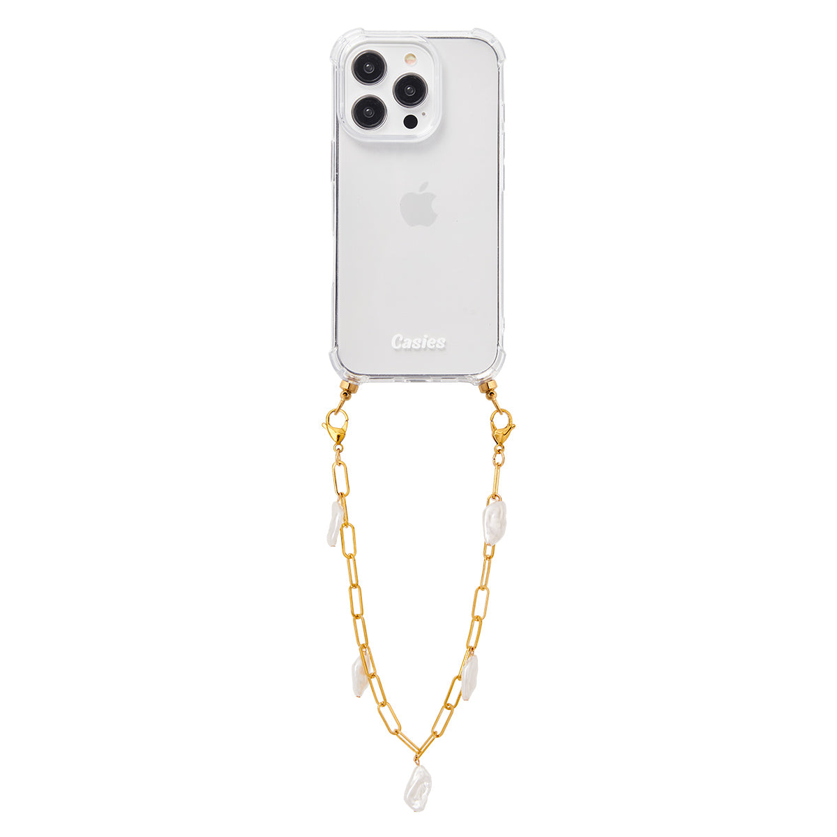 Phone case with golden empire cord