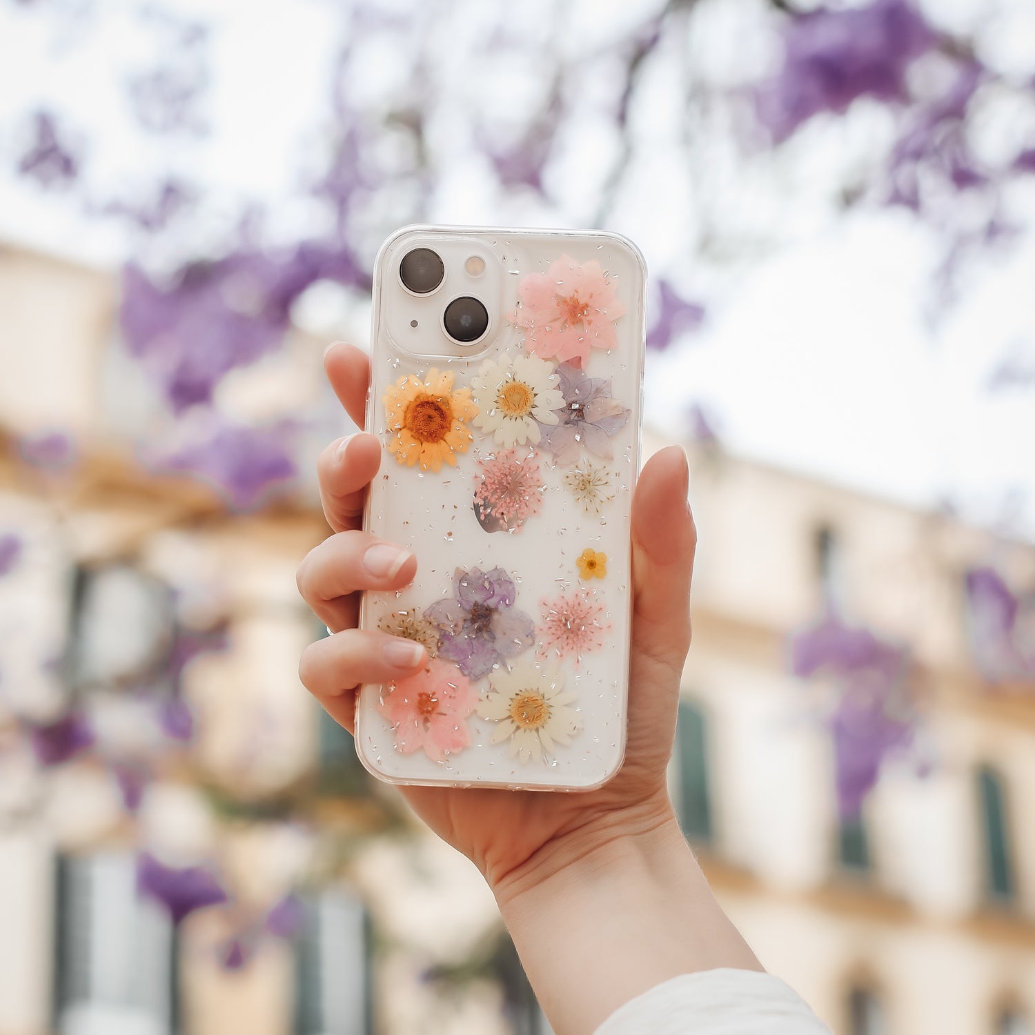 Bella Dried Flowers phone case