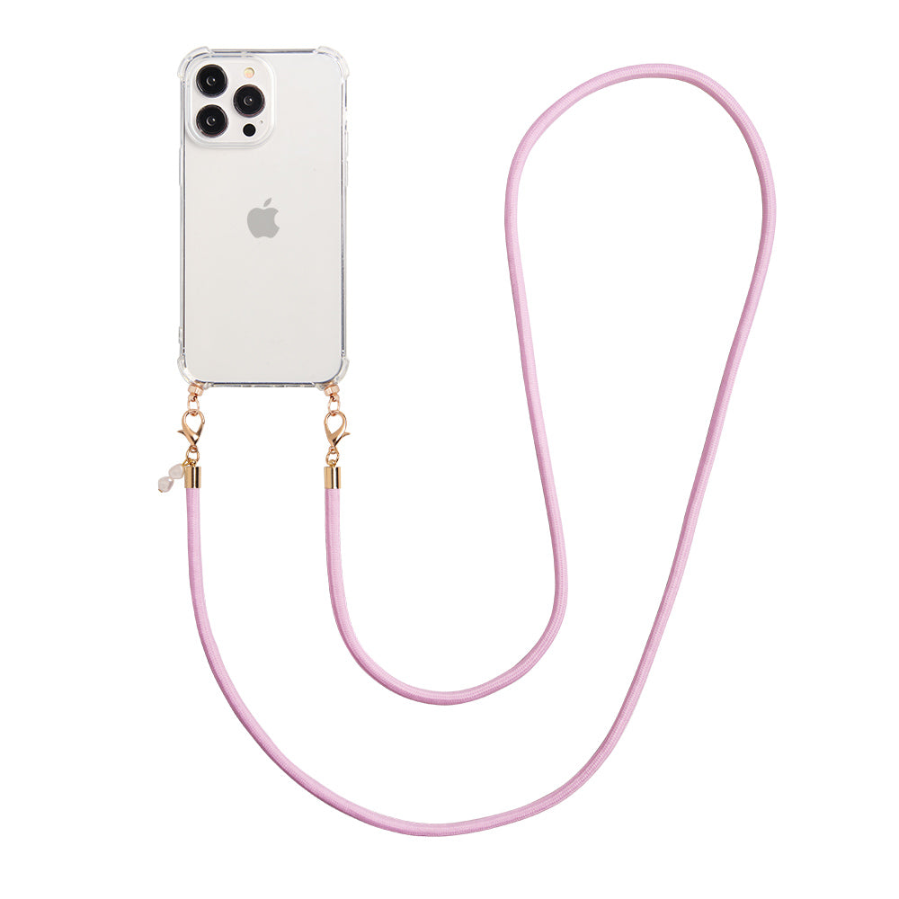 Phone case with sweet purple cord