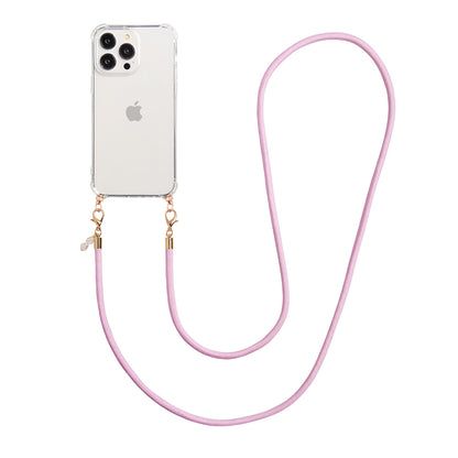 Phone case with sweet purple cord