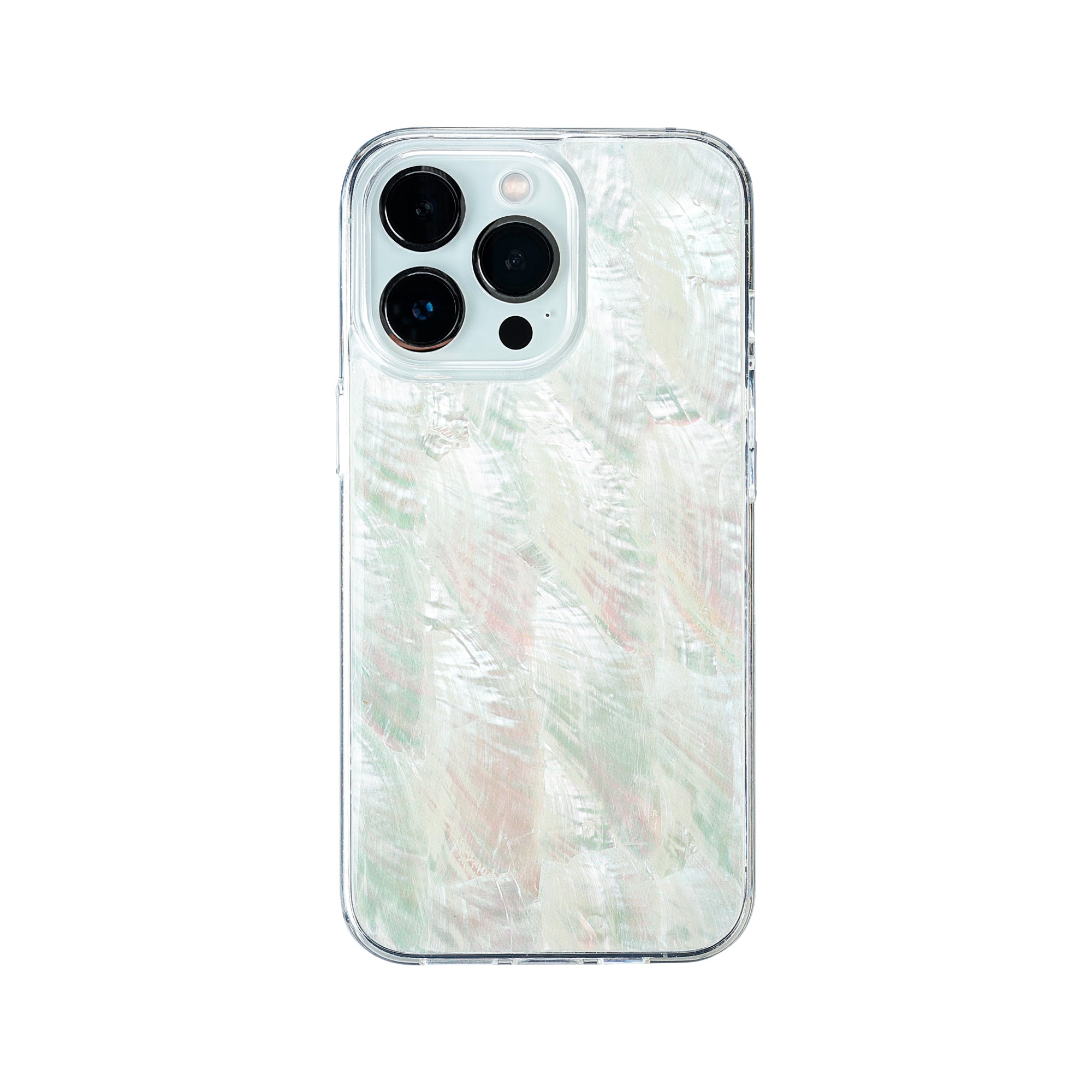 MOTHER OF PEARL SEASHELL PHONECASE